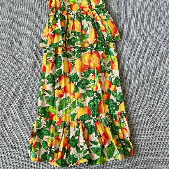 FARM RIO Sands Linen Midi Dress Size Small - Picture 4 of 16